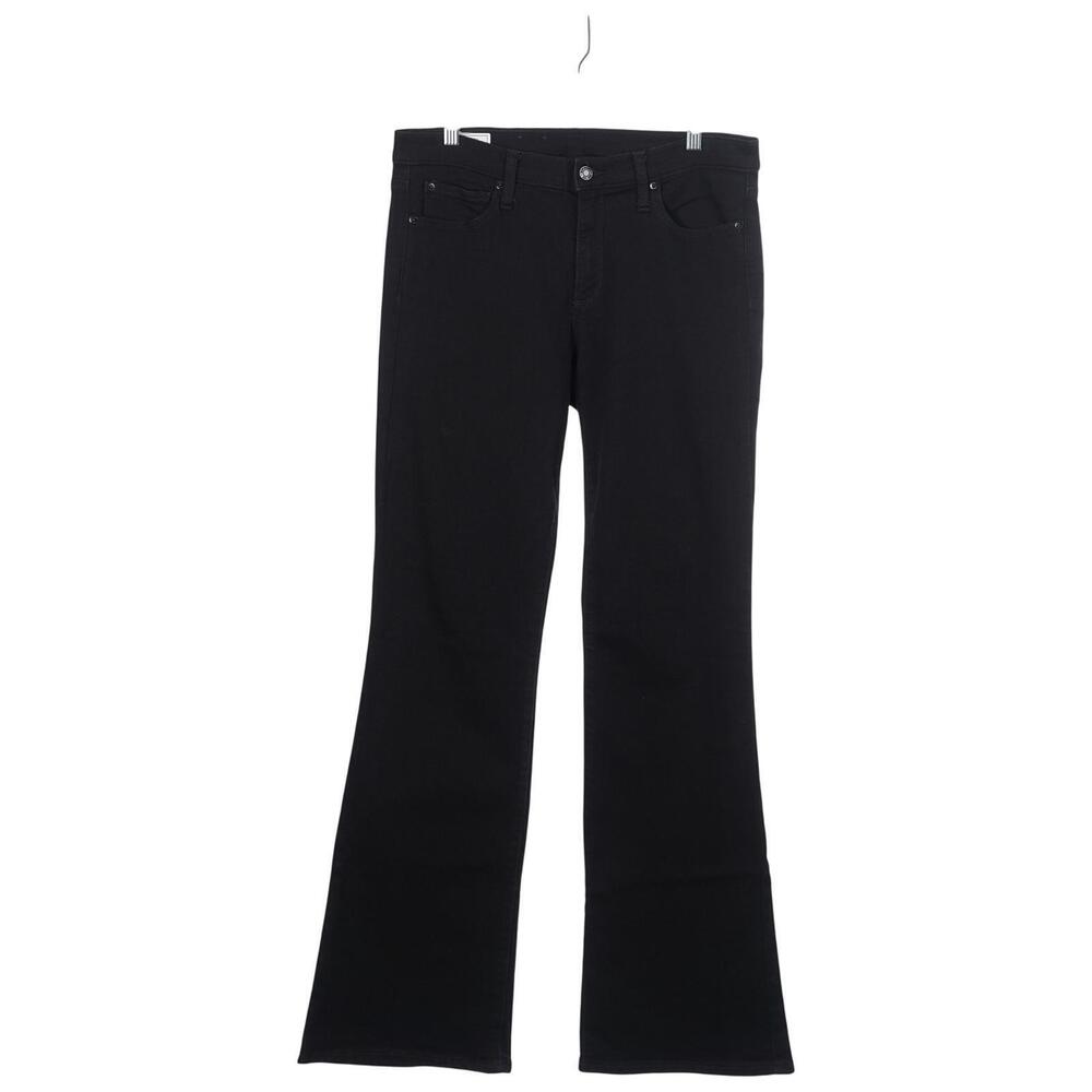 GAP Bootcut Jeans 31 12R Black Perfect Boot Mid Rise Cotton Blend Stretch